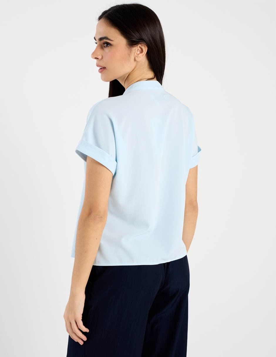 Blusa manga corta para mujer 2