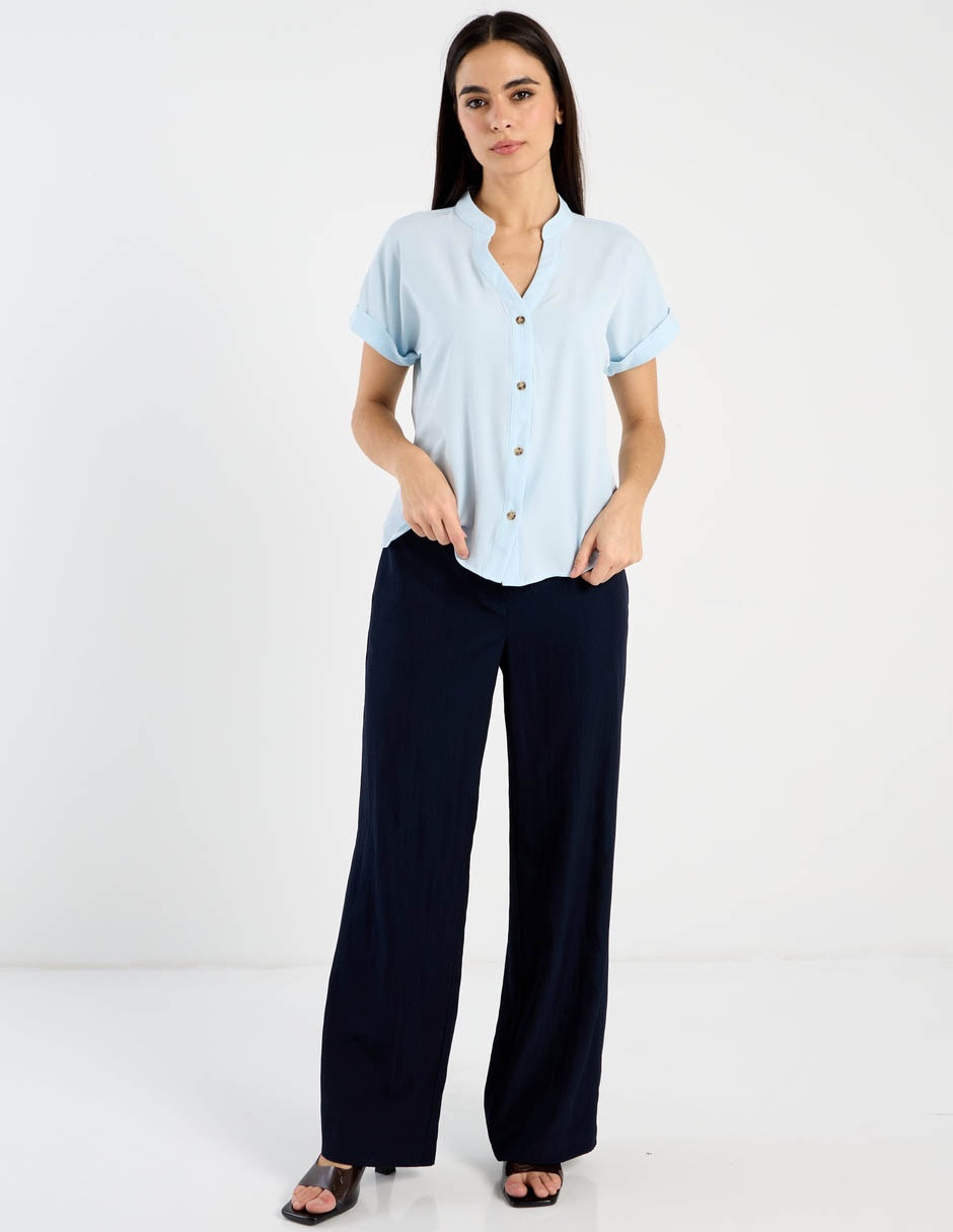 Blusa manga corta para mujer 3