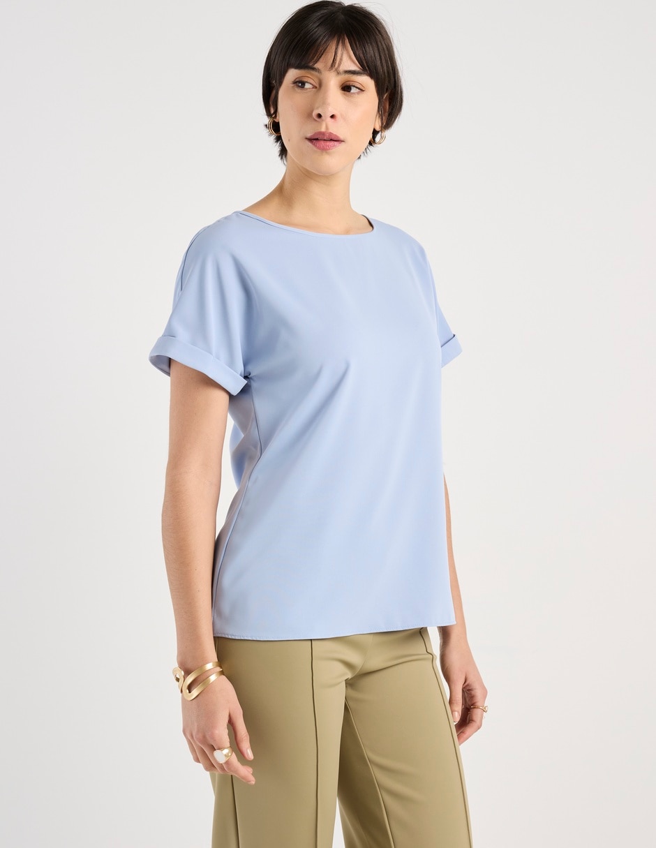 Blusa manga corta para mujer Blusa manga corta para mujer