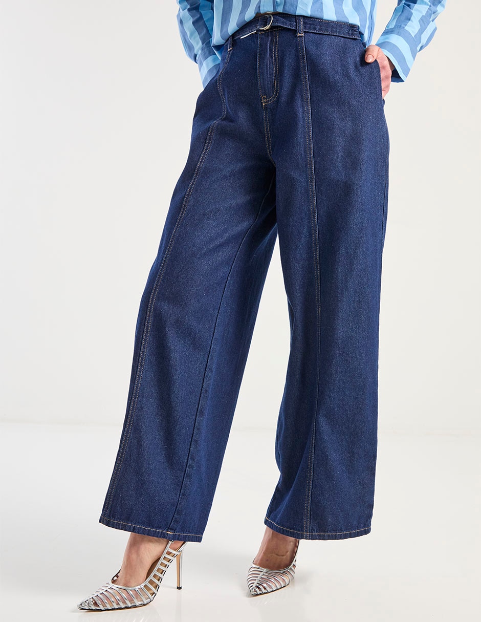 Jeans amplio para mujer 1
