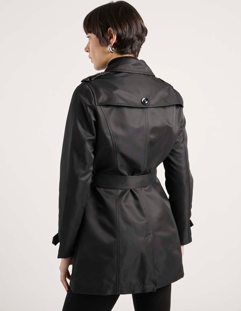 Gabardina con bolsillos para mujer 2