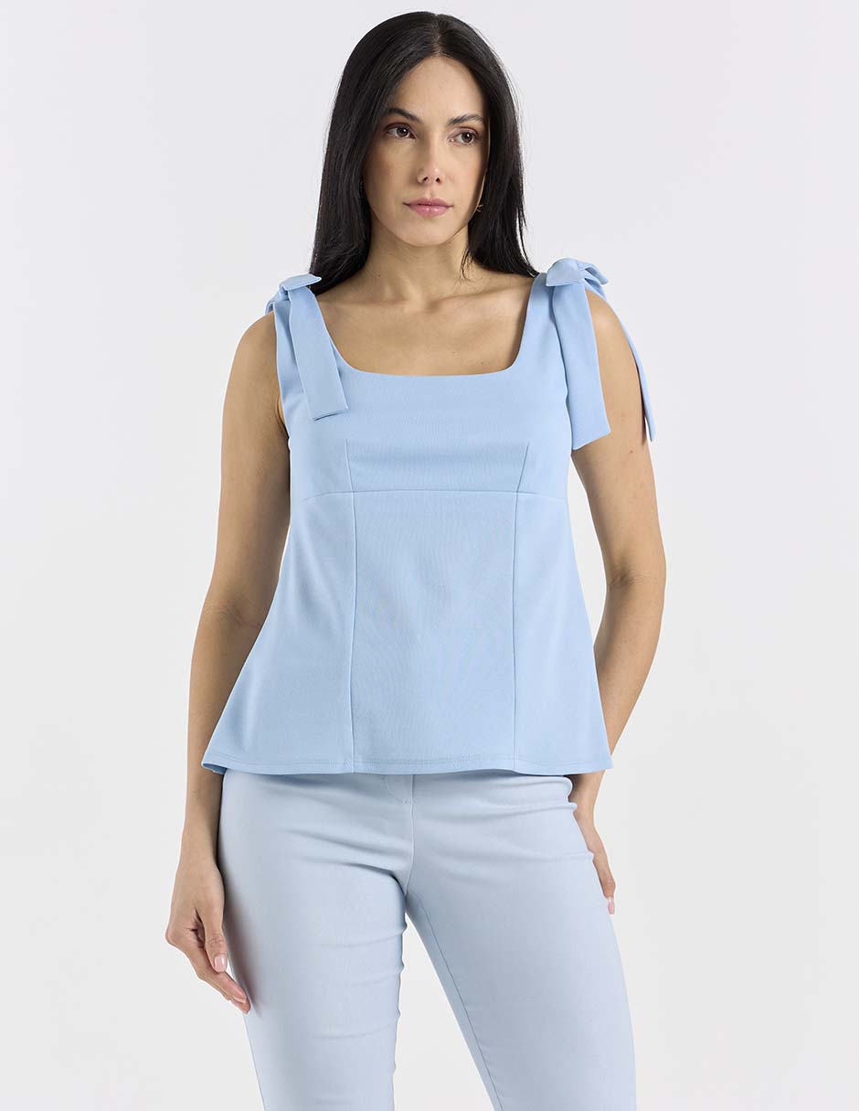 Blusa de tirantes Contempo para mujer