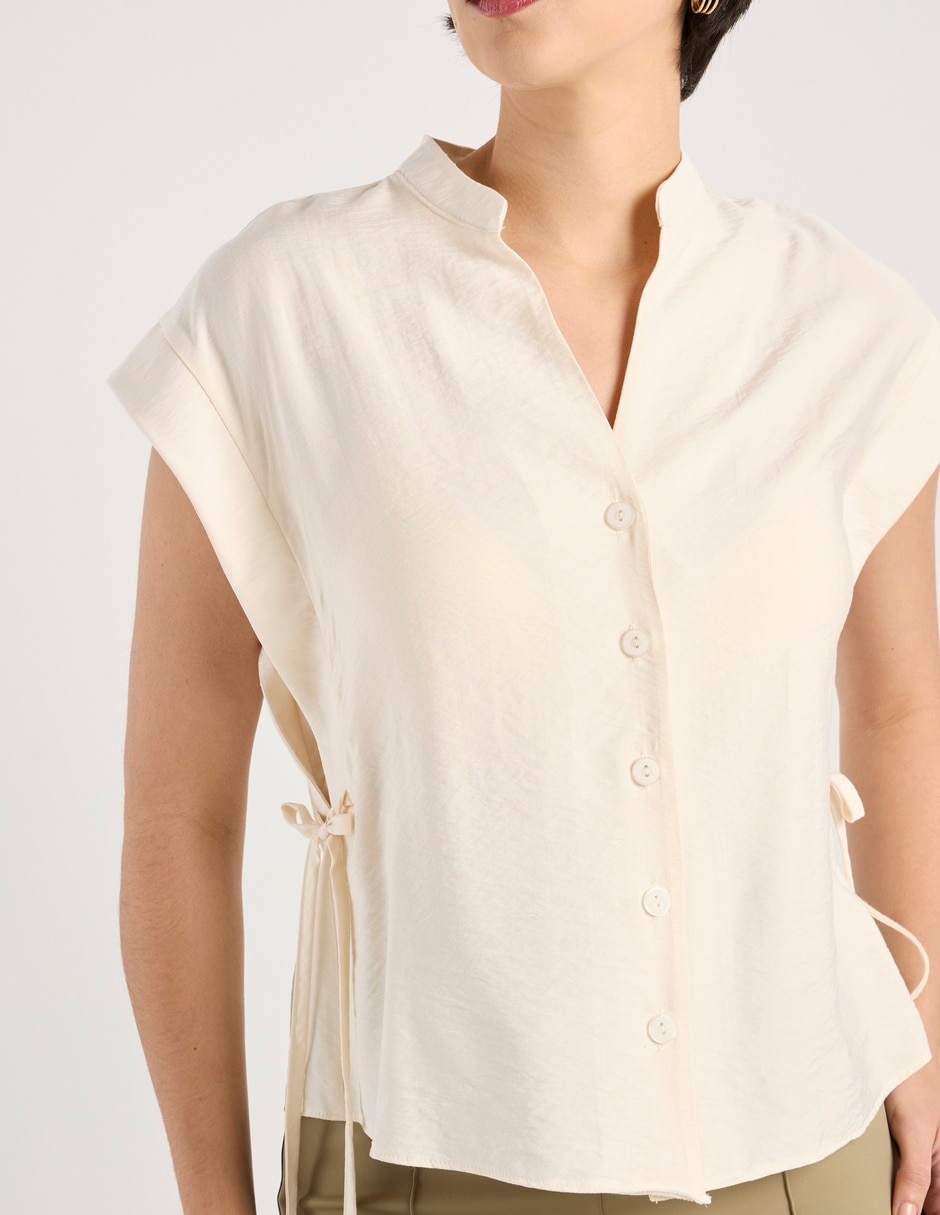 Blusa manga corta para mujer 3