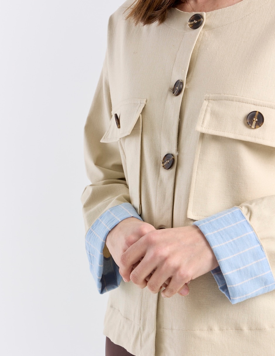 Saco sastreado casual para mujer 2