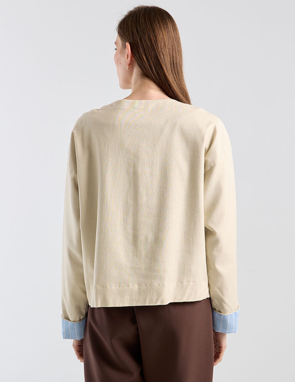 Saco sastreado casual para mujer 6