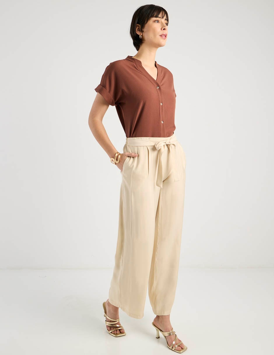Pantalón amplio para mujer 5