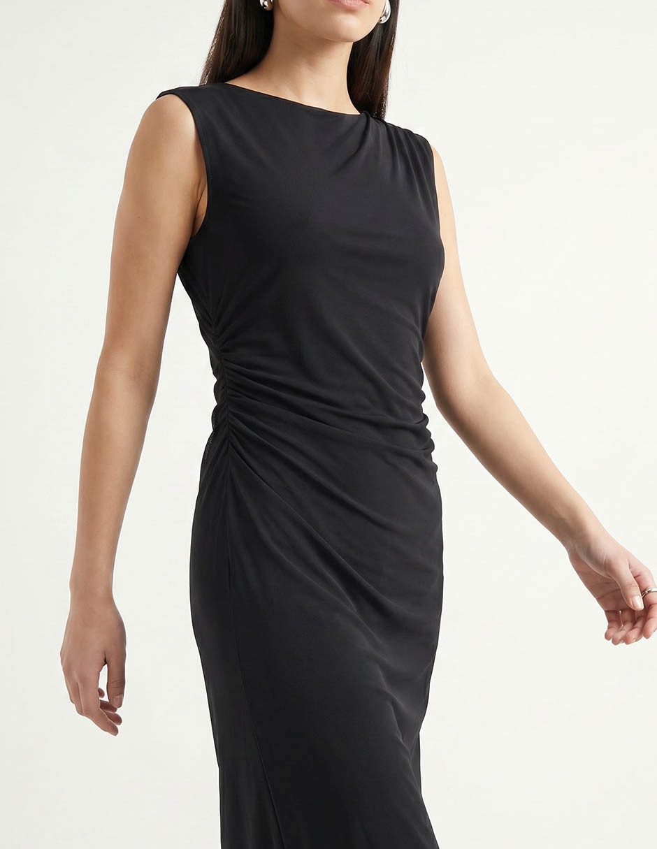 Vestido midi casual para mujer 4
