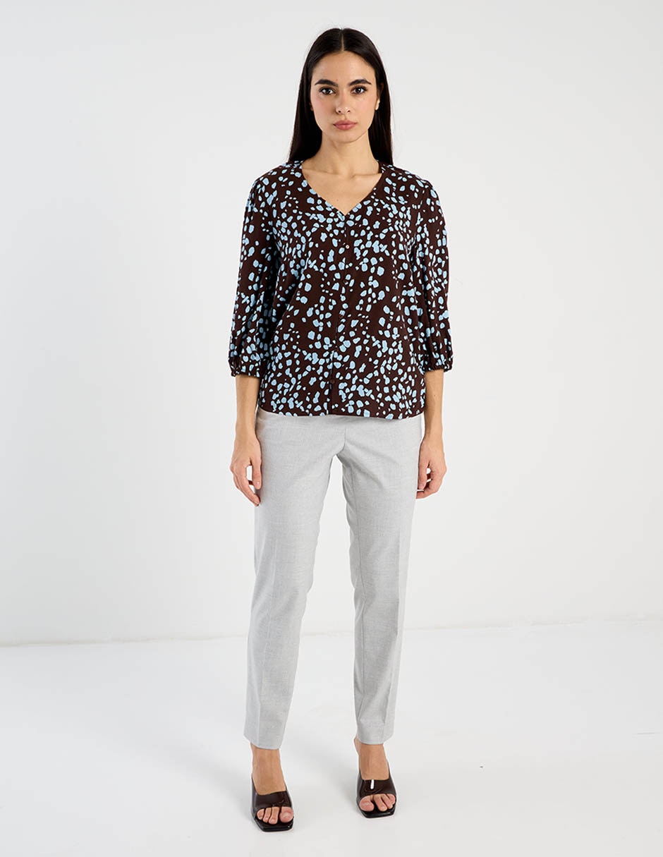 Blusa manga 3/4 para mujer 4