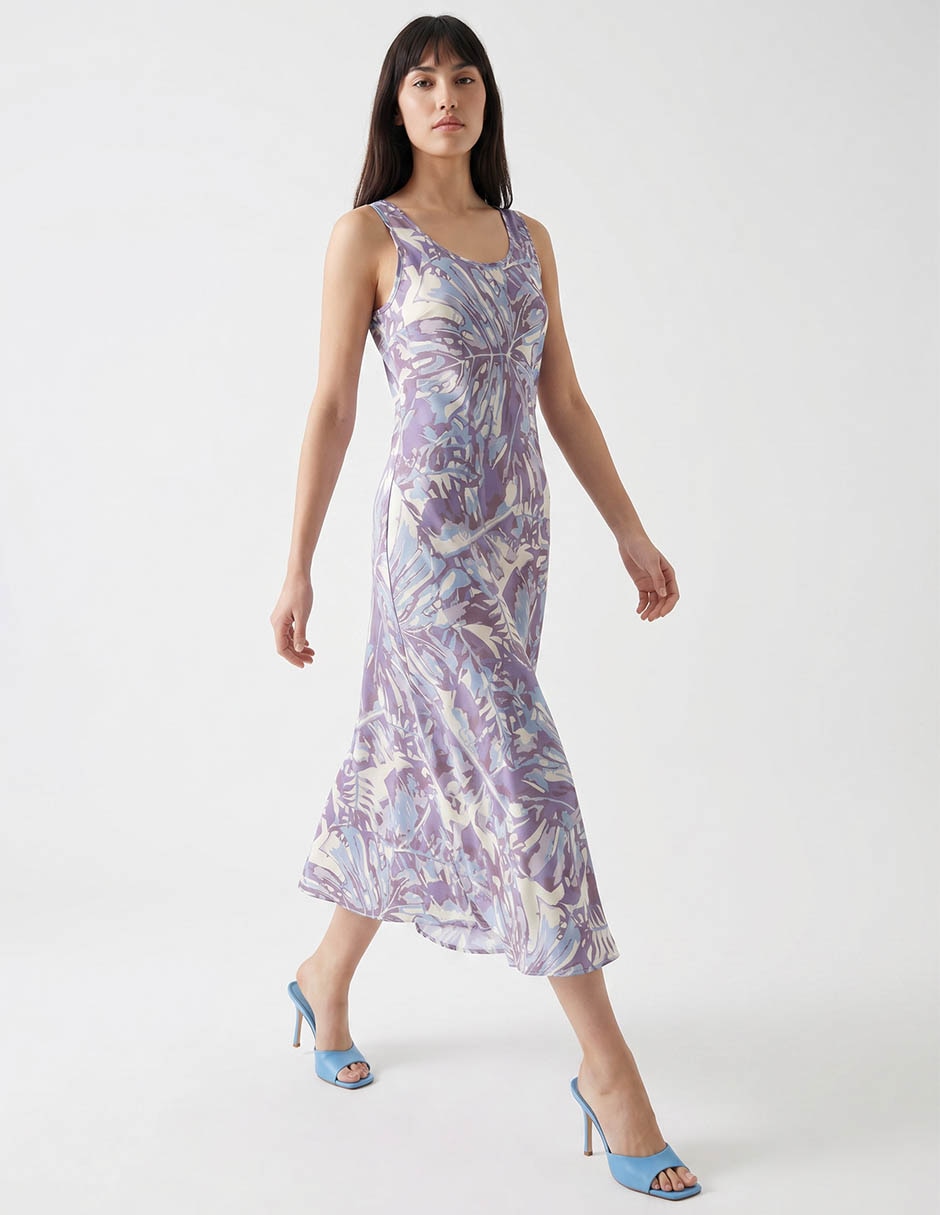 Vestido midi casual para mujer Vestido midi casual para mujer