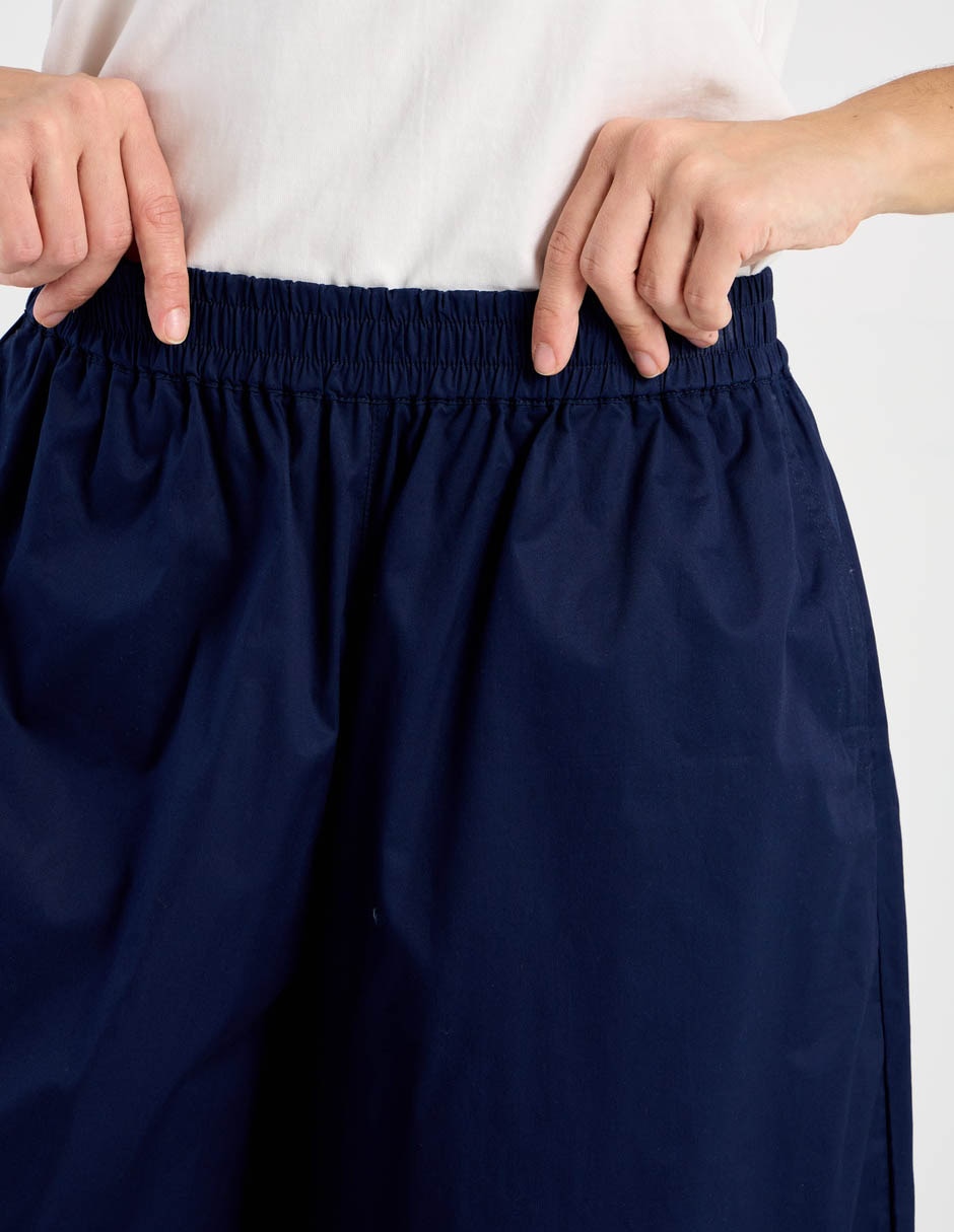 Pantalón coulotte Contempo amplio para mujer