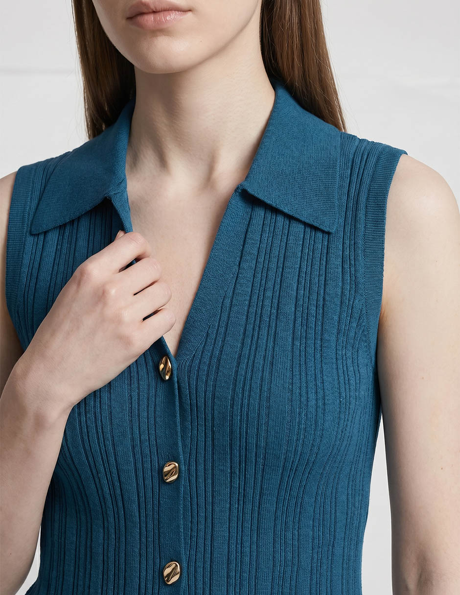Blusa sin mangas para mujer 3