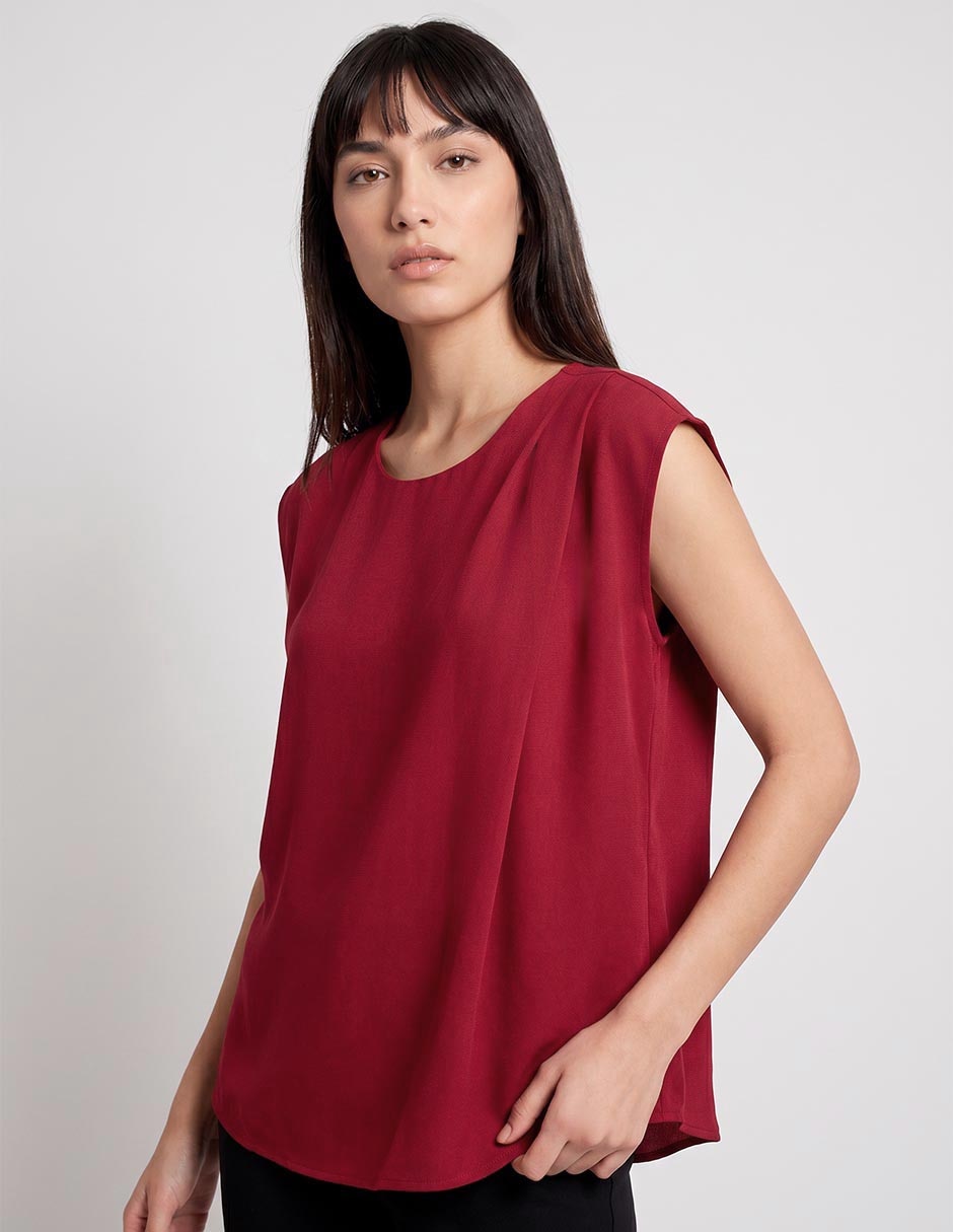 Blusa manga corta para mujer 2