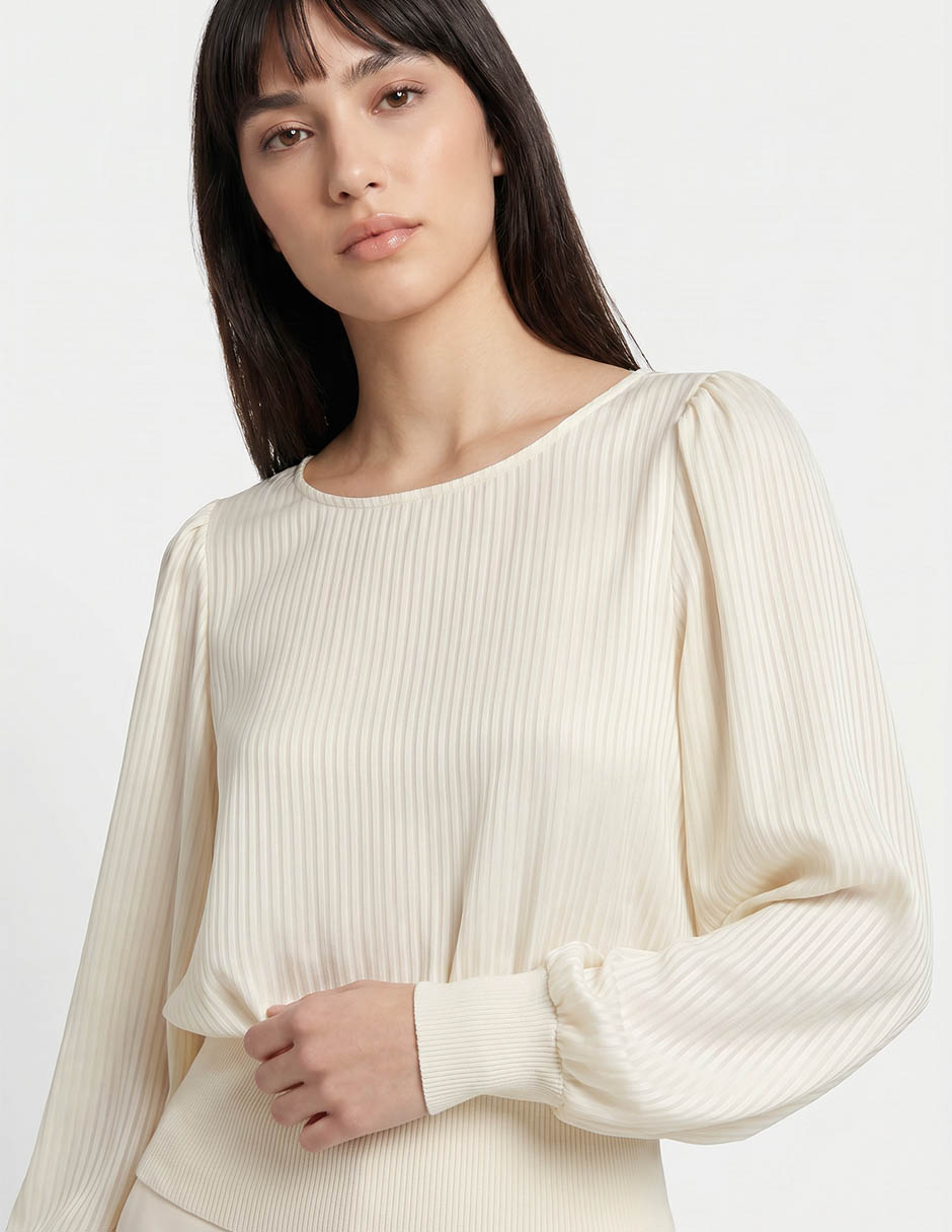 Blusa manga larga para mujer 3