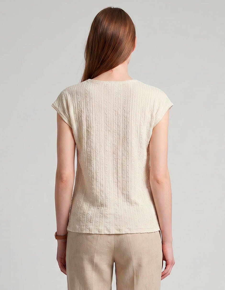 Blusa manga corta para mujer 2