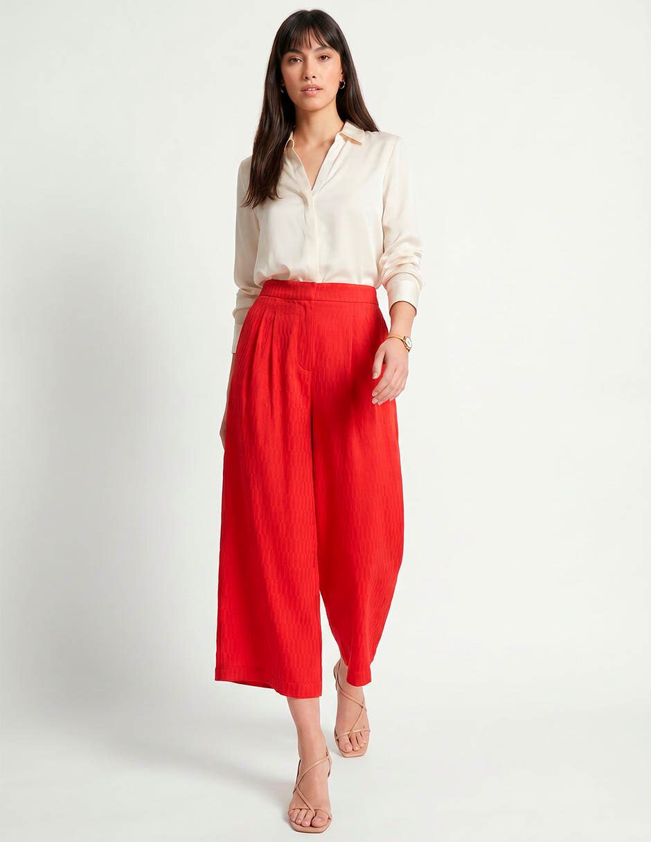Pantalón cropped para mujer 3