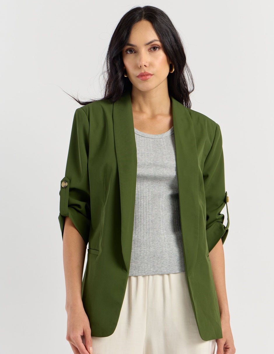 Saco business casual para mujer