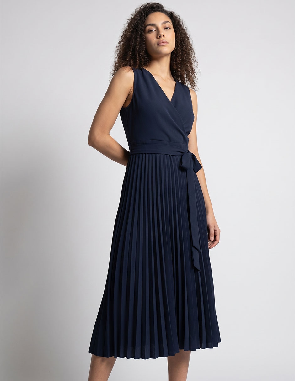 Vestido midi casual para mujer