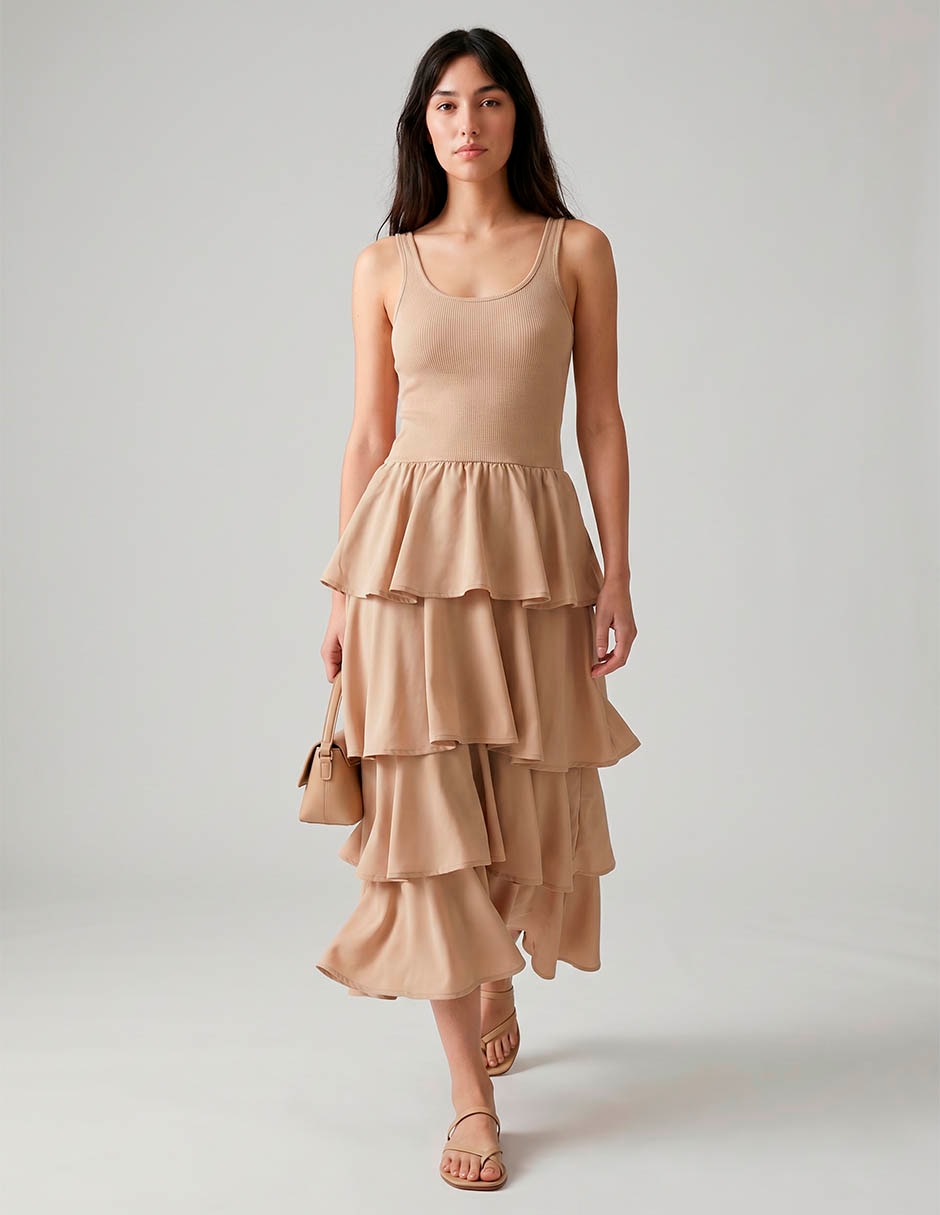 Vestido midi para mujer