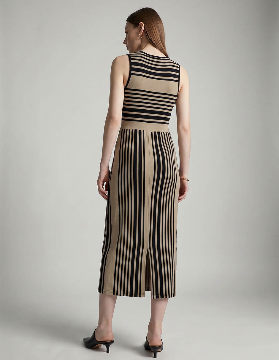 Vestido crop casual contempo para mujer