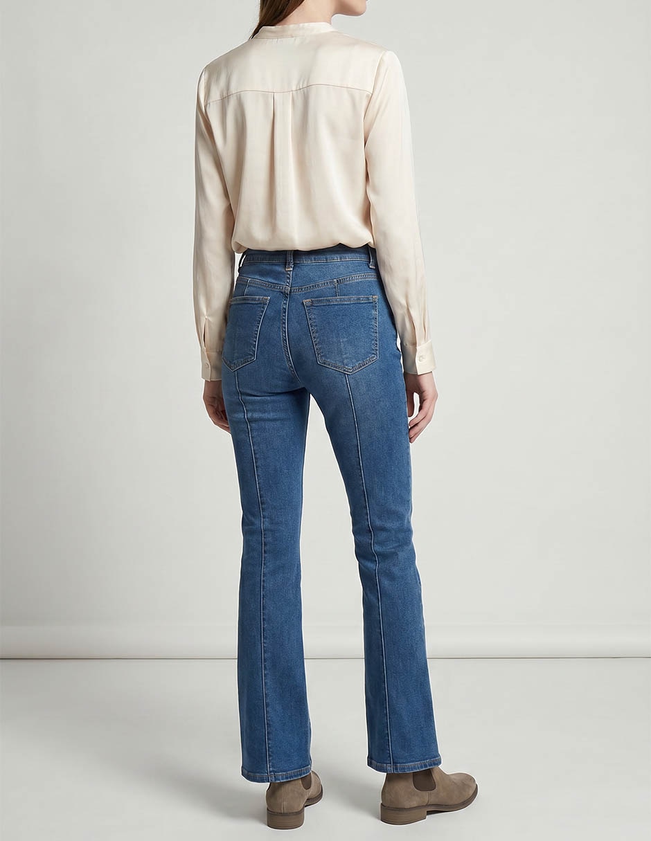 Jeans regular para mujer 4