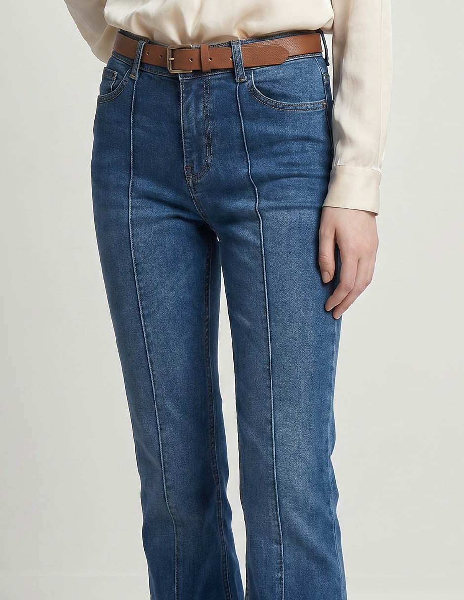 Jeans regular para mujer 2