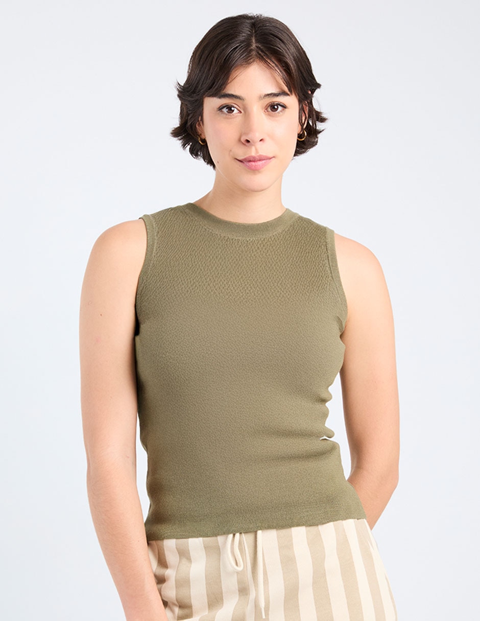 Top cuello redondo 1
