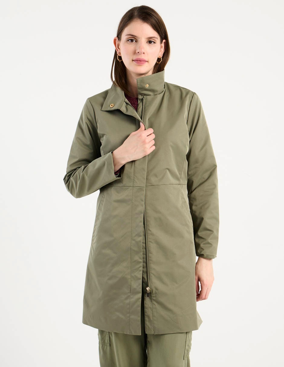 Gabardina con bolsillos para mujer Gabardina con bolsillos para mujer