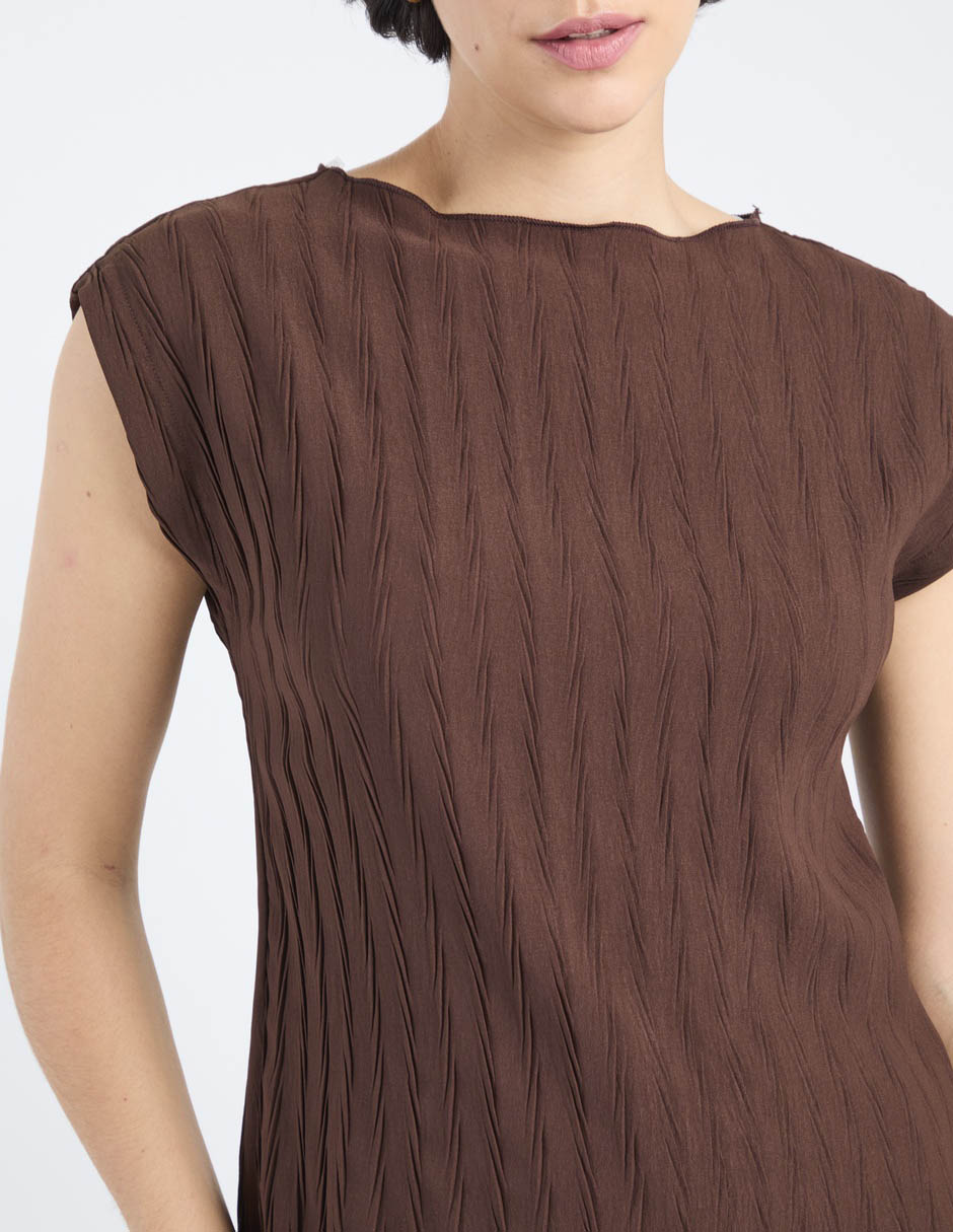 Blusa manga corta para mujer 5