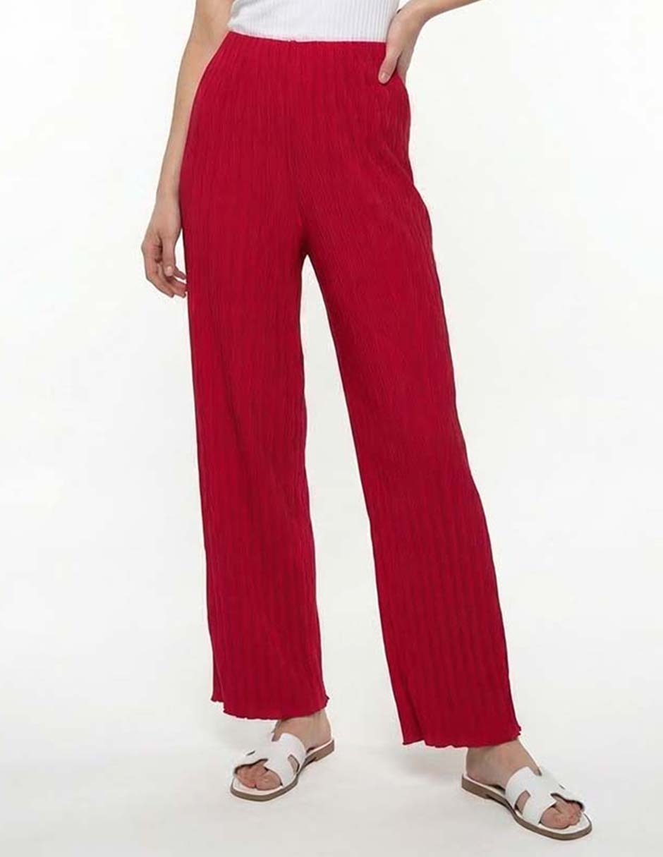 Pantalón relaxed wide leg para mujer Pantalón relaxed wide leg para mujer
