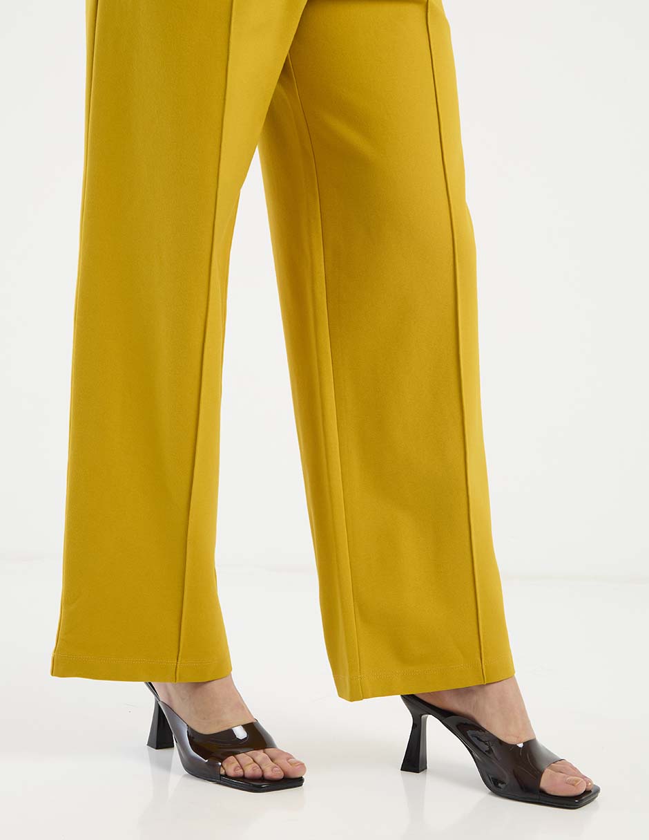 Legging contempo a la cintura con elástico para mujer