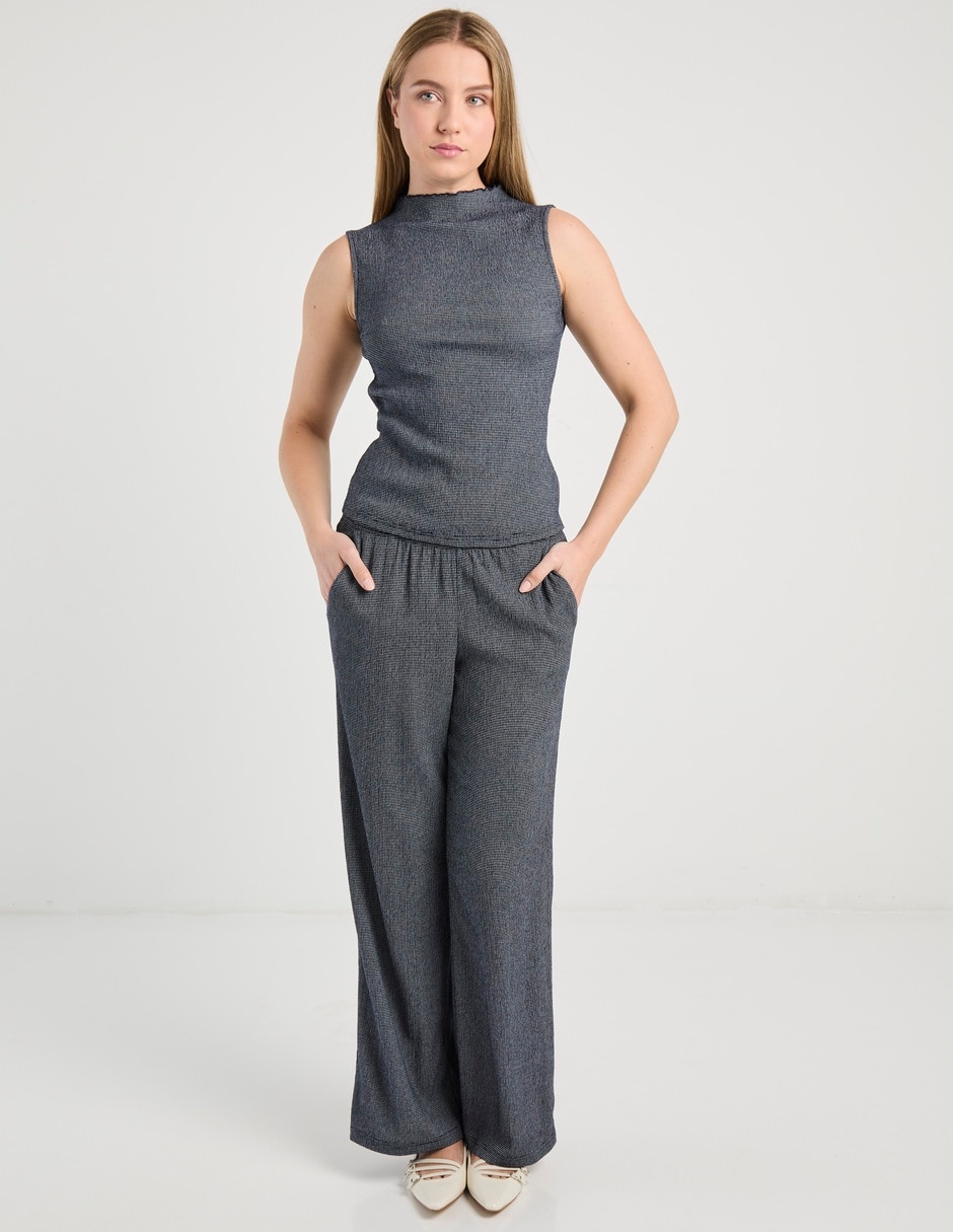 Pantalón de vestir slim para mujer
