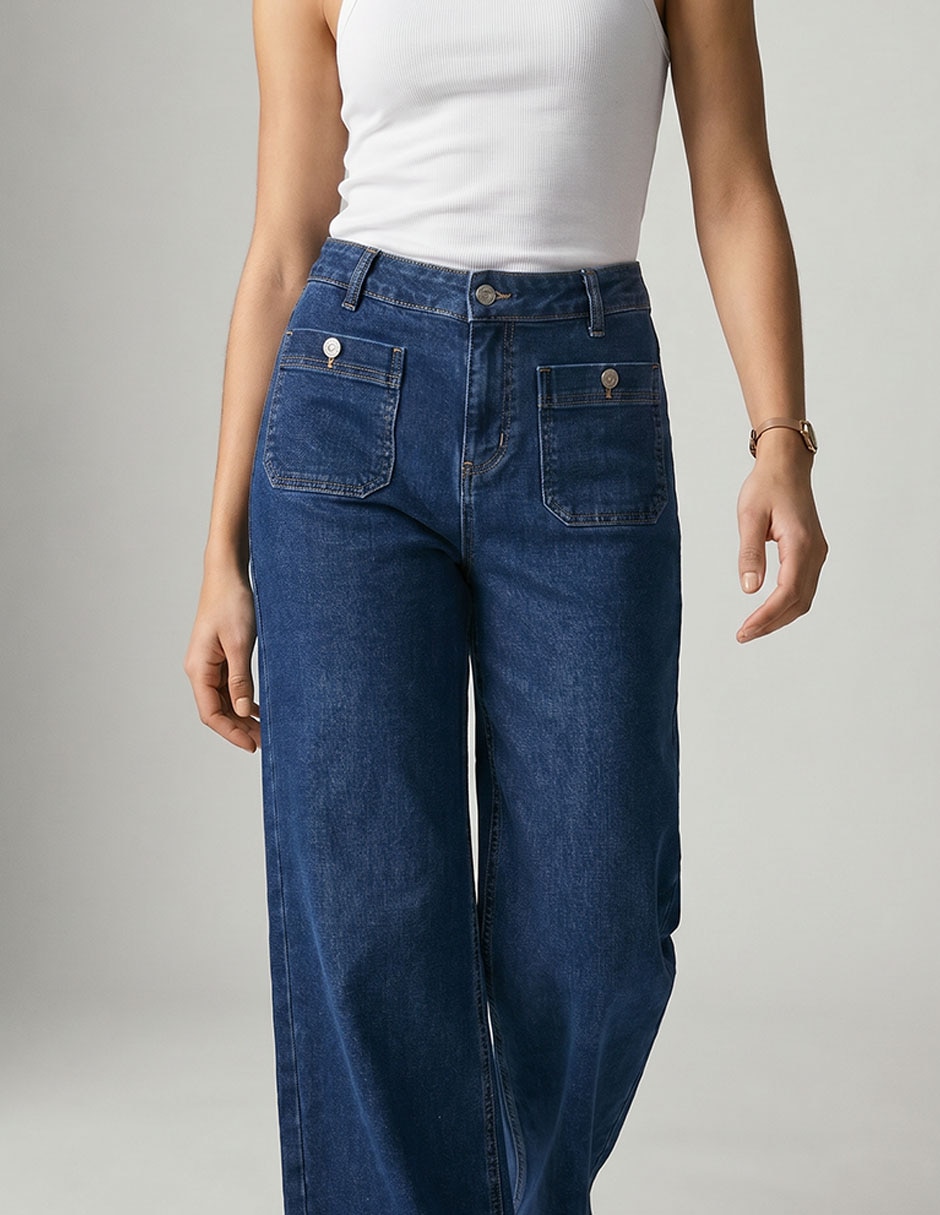 Jeans regular para mujer 2