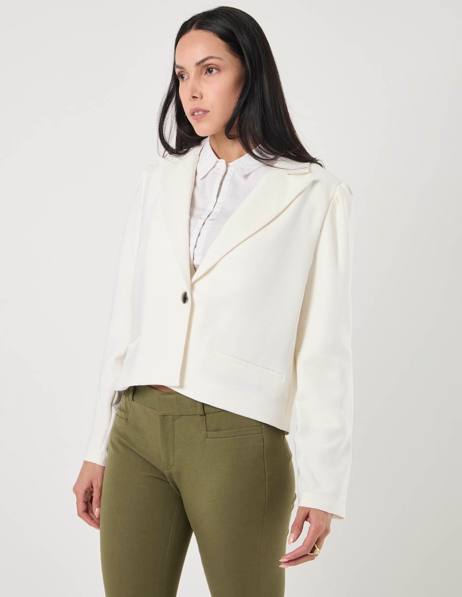 Saco casual contempo para mujer