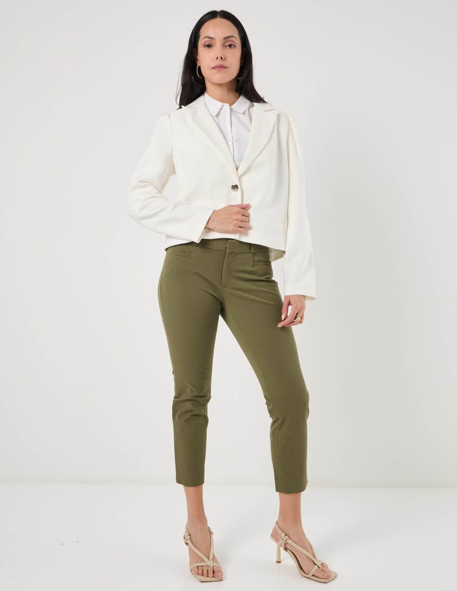 Saco casual contempo para mujer
