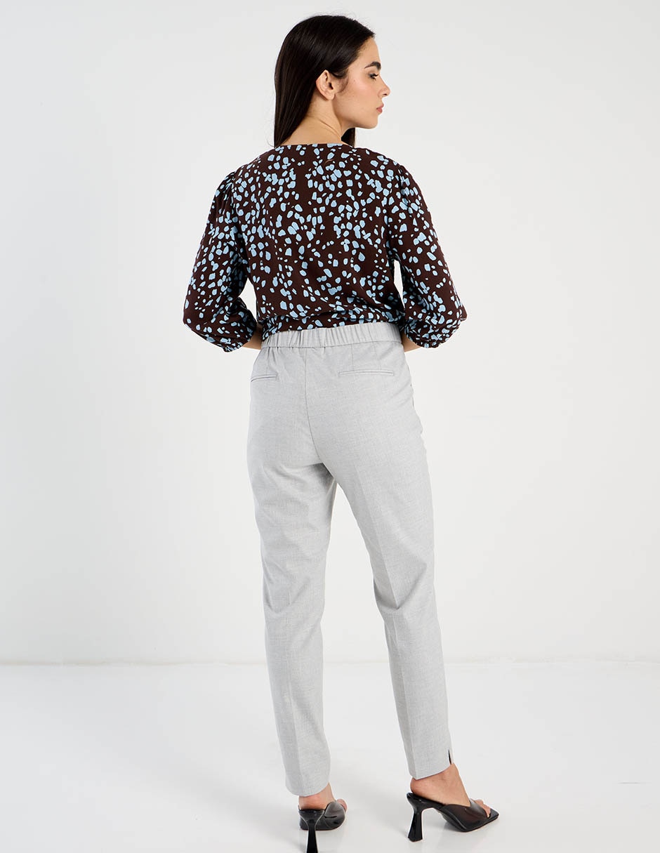 Pantalón de vestir slim para mujer 5
