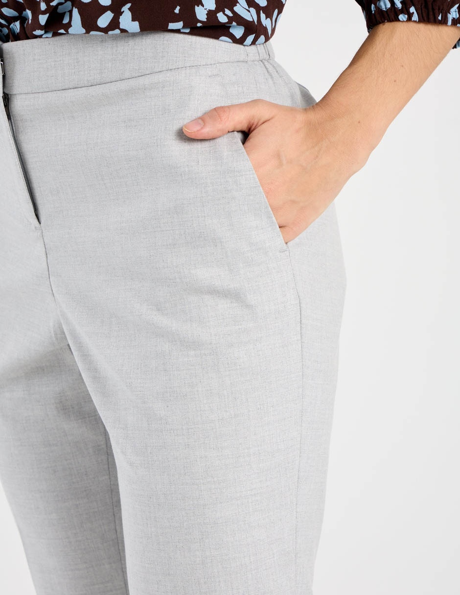 Pantalón de vestir slim para mujer 2