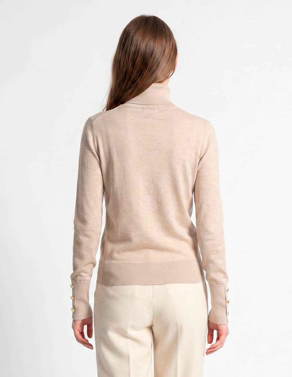 Suéter cuello tortuga para mujer 3