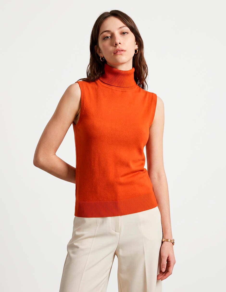 Suéter cuello tortuga para mujer Suéter cuello tortuga para mujer