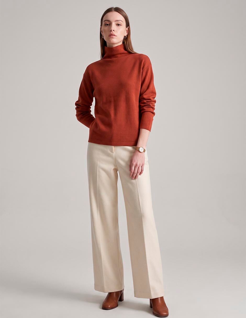 Suéter cuello alto para mujer Suéter cuello alto para mujer