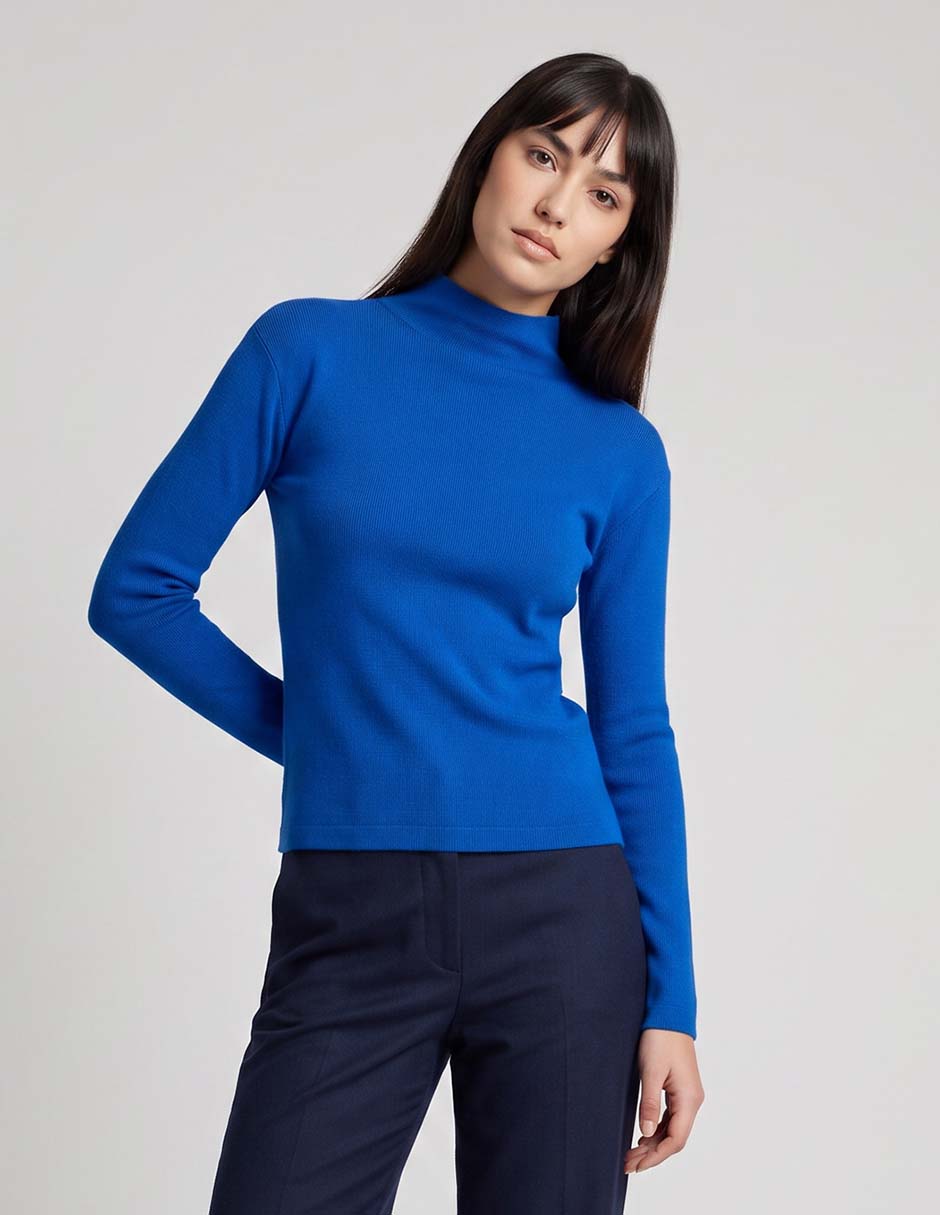 Suéter cuello alto para mujer Suéter cuello alto para mujer
