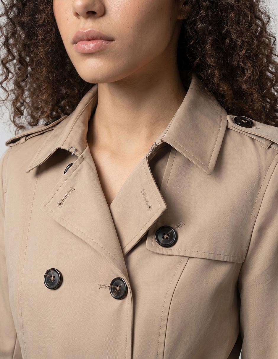 Gabardina Contempo para mujer