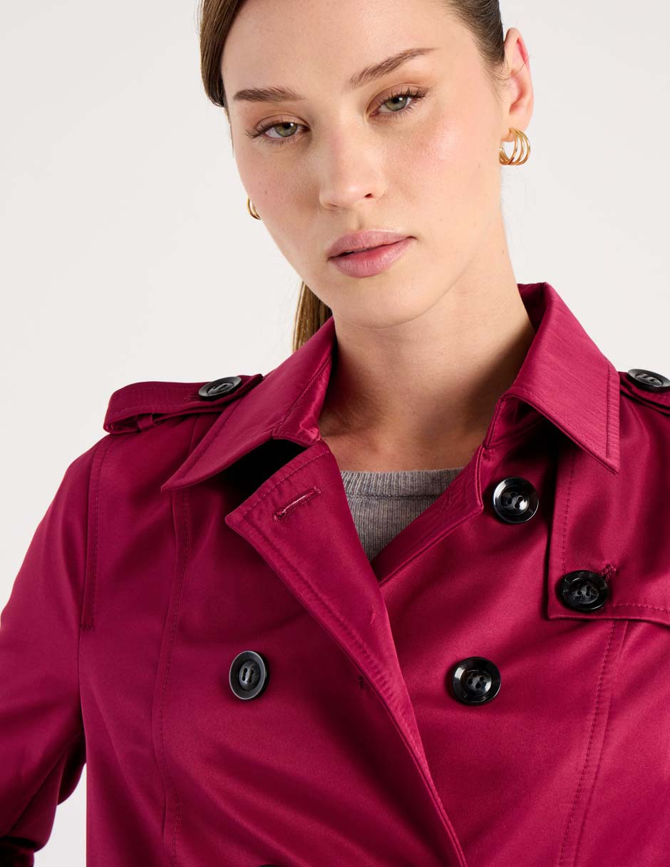 Gabardina Contempo para mujer
