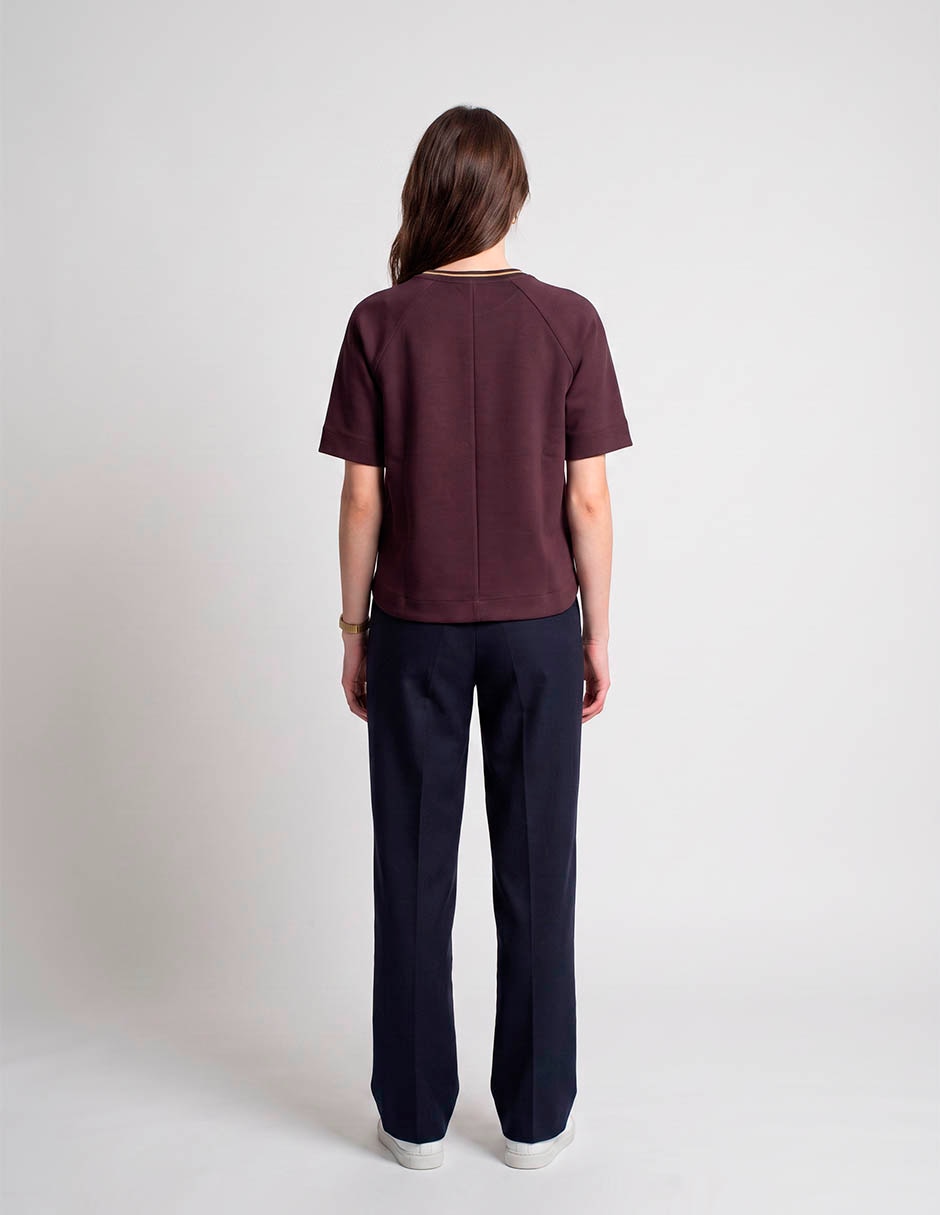 Blusa manga corta para mujer 3
