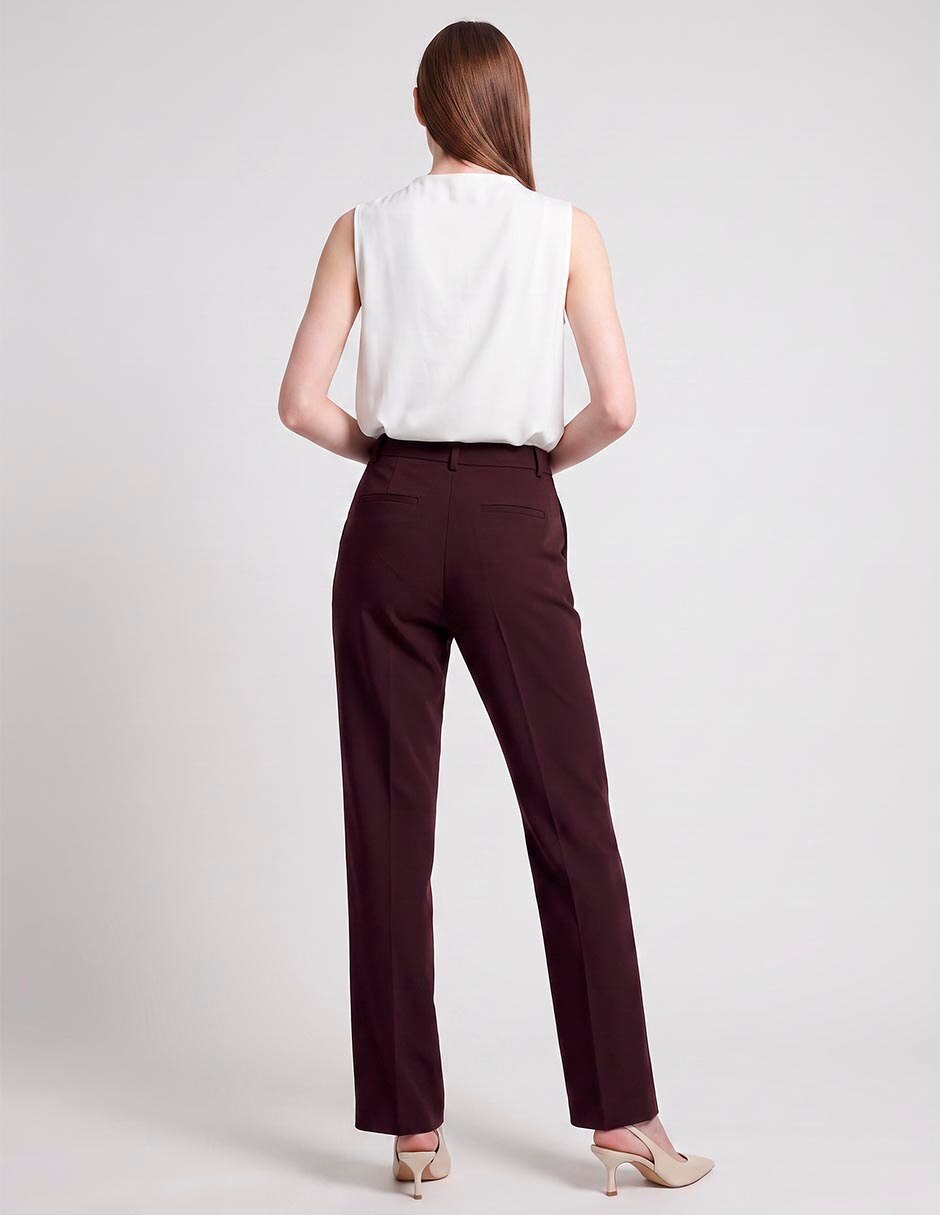 Pantalón recto para mujer 4