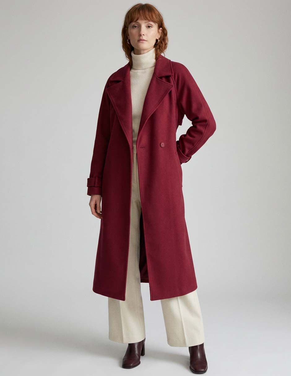 Gabardina con bolsillos para mujer Gabardina con bolsillos para mujer