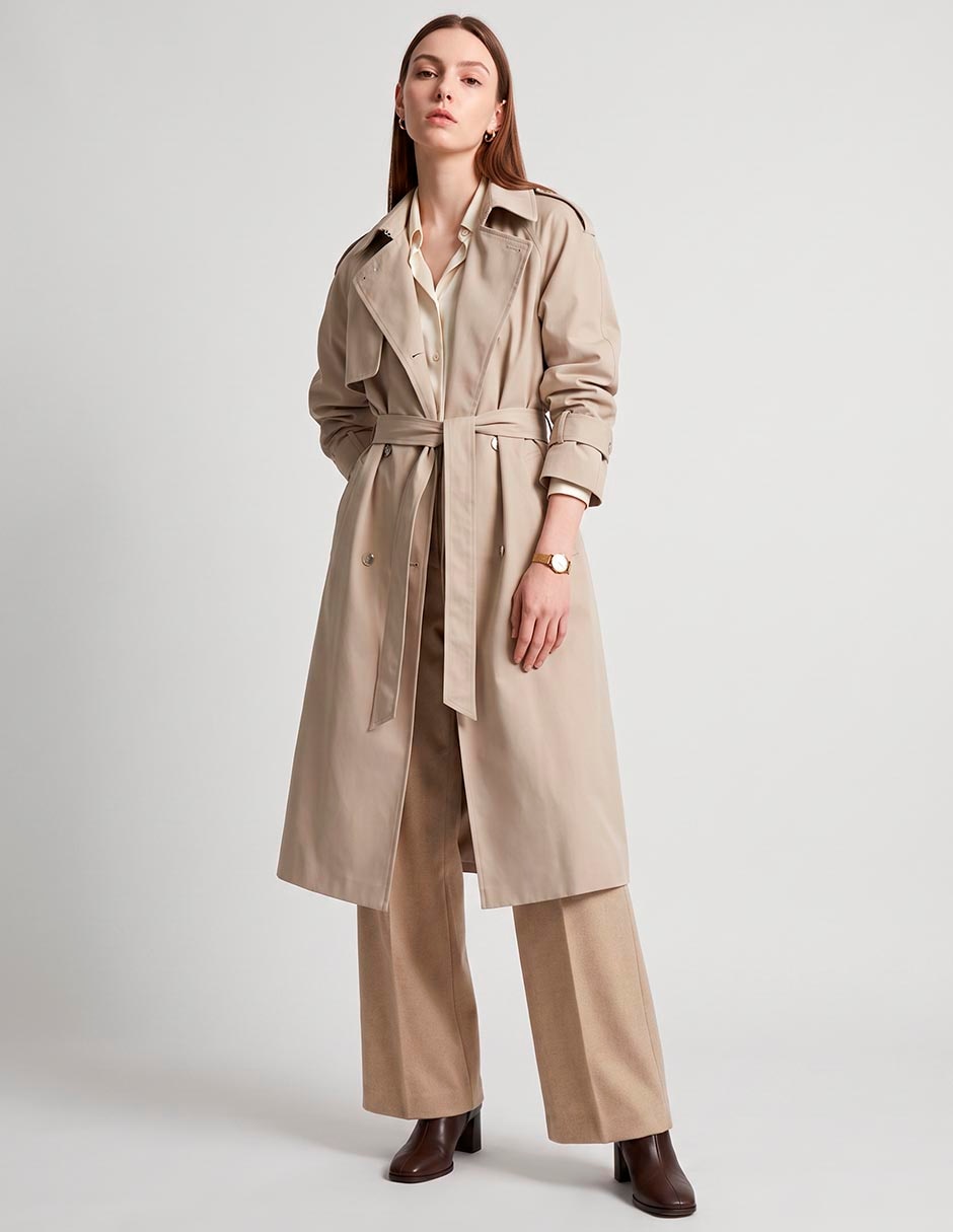 Gabardina con bolsillos para mujer Gabardina con bolsillos para mujer