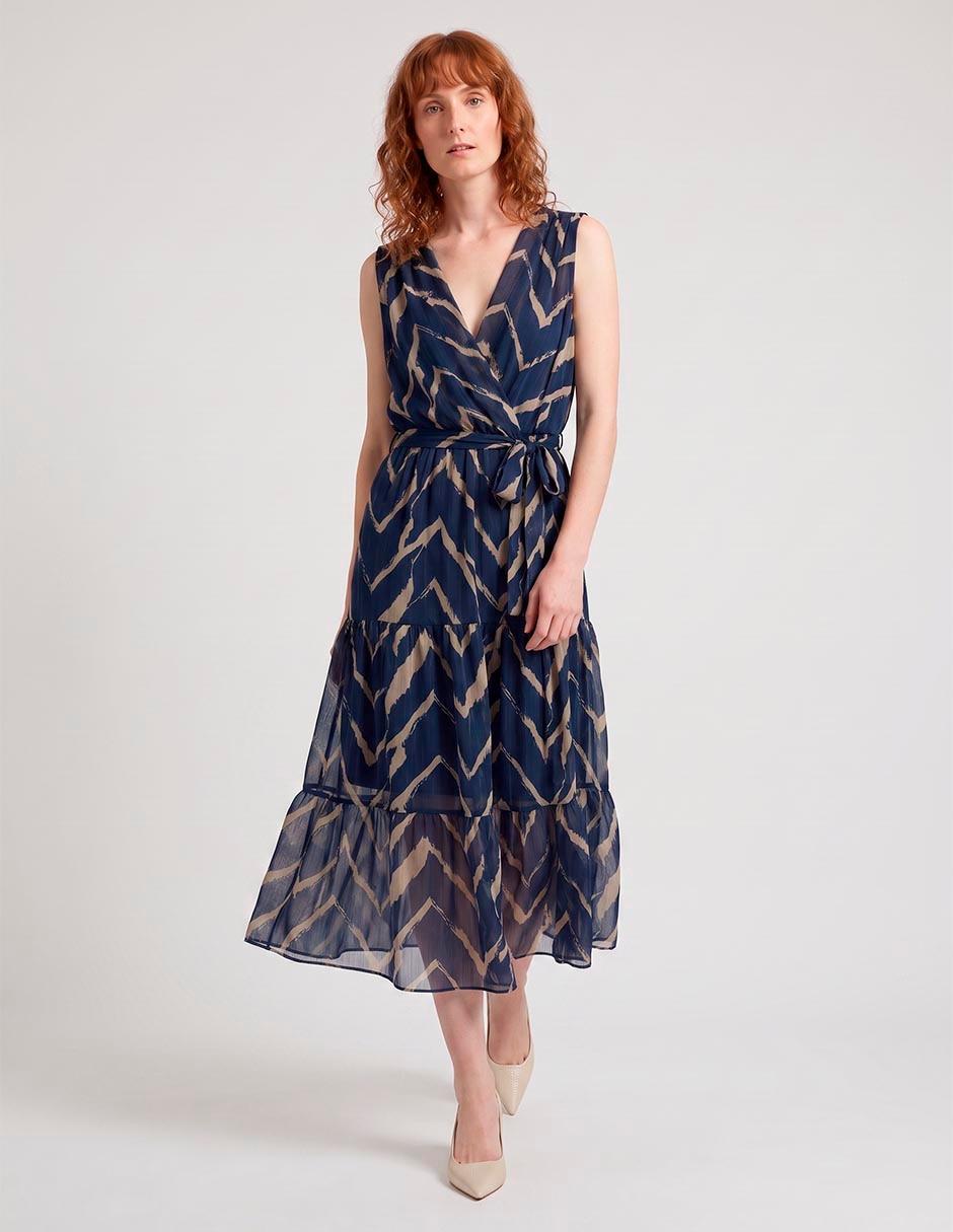 Vestido midi casual para mujer
