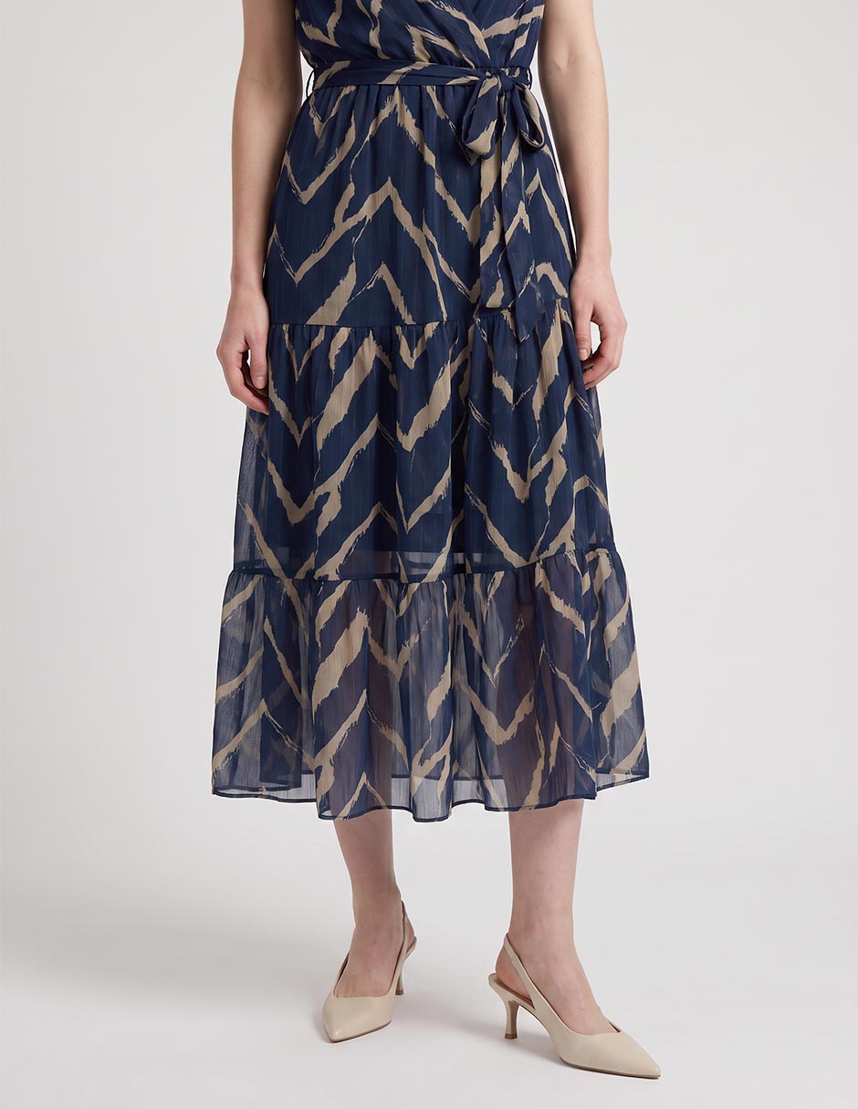 Vestido midi casual para mujer 4