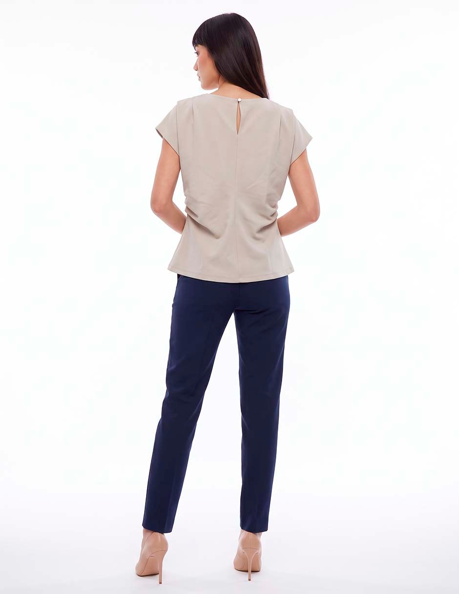 Blusa manga corta para mujer 2