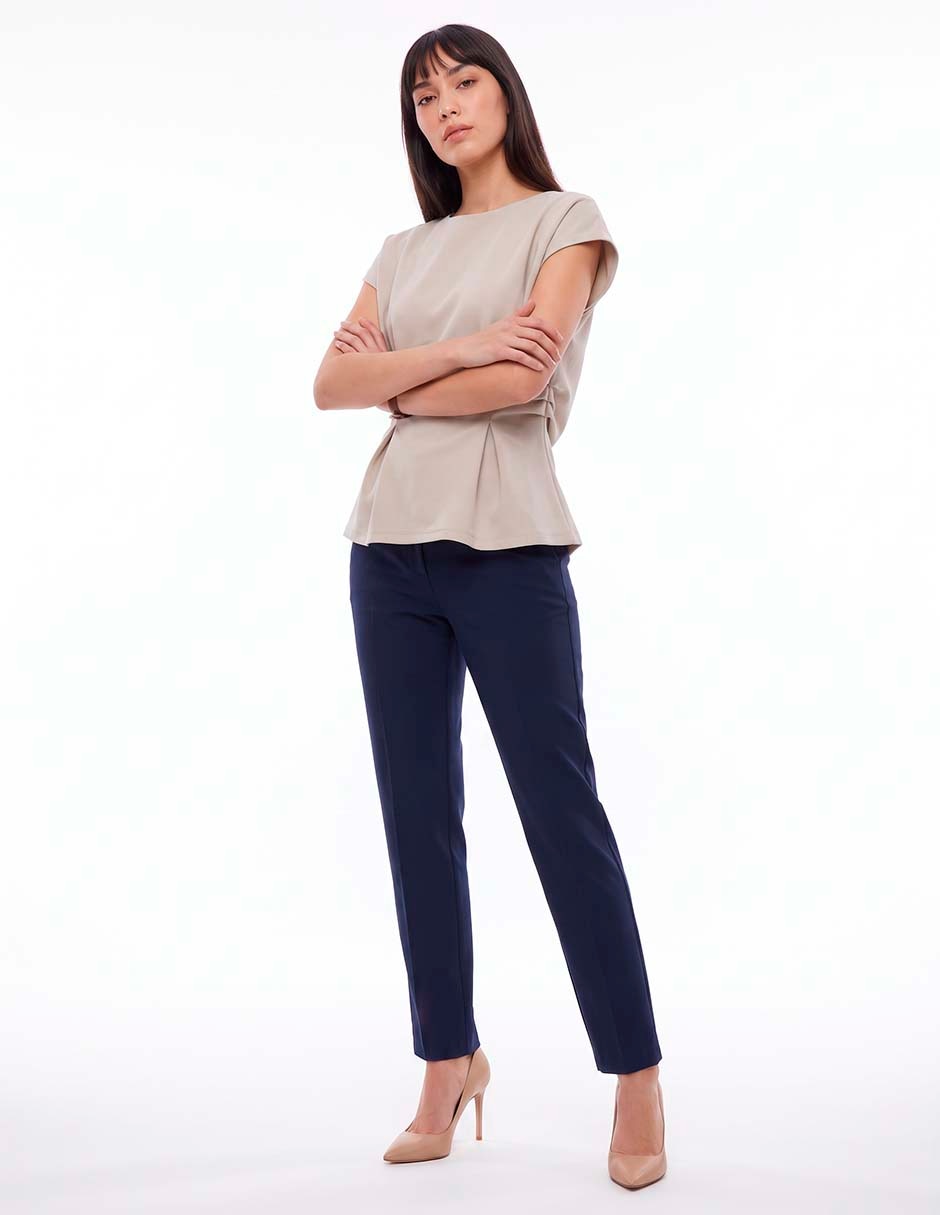 Blusa manga corta para mujer 3